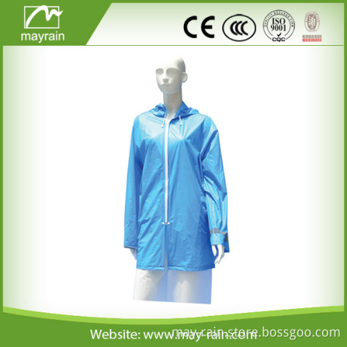 2016 pvc lady's wind coat